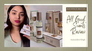 All Good Scents Review Play With It. Mix It Up