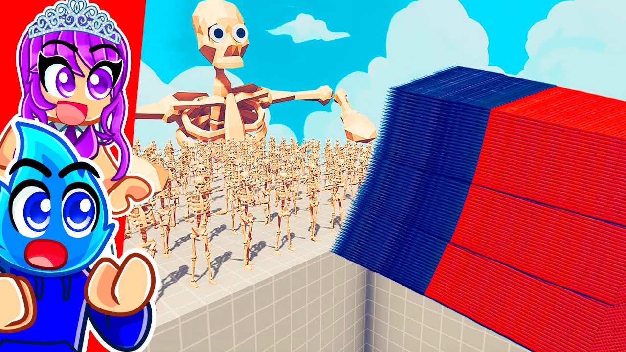 Reacting to 200 SKELETONS vs EVERY GOD! (TABS)