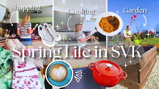 Spring Life in SVK 🇸🇰 | inTHEmiddle of Starting the Garden 🌱 | Weekly Shopping Trip | Easy Mealprep