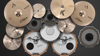 Brooks Wackerman A7X Real Drum Kit