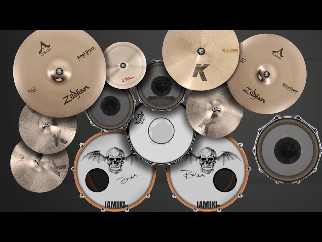 Brooks Wackerman A7X Real Drum Kit class=