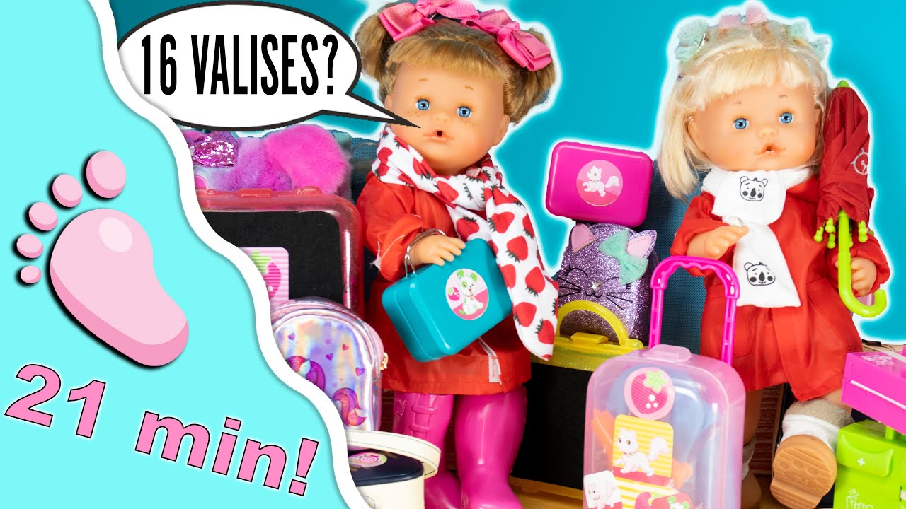 ☃️ Noa y Noé préparent leurs valises et font du shopping 👛! Plein de Robes et accessoires d’hiver!