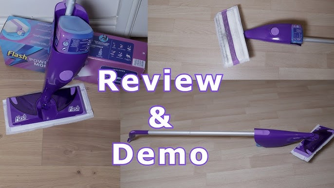 Unboxing & Review ￼Rubbermaid Reveal Spray Mop Set, Microfiber Cleaning Mop  Cloth Pad