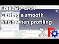 Smoother CNC Profiling Finish – FreeCAD CAM Tip 3 (Toolpath Trick)