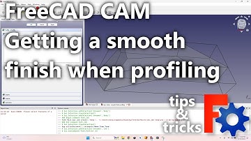 Smoother CNC Profiling Finish – FreeCAD CAM Tip 3 (Toolpath Trick)