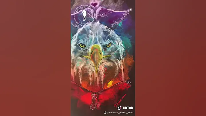 Spirit Guide Drawing - Intuitive Art by Michelle P...