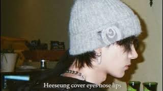 Eyes nose lips-Heeseung (Enhypen) cover#enhypen#leeheeseung#music