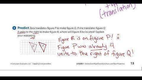Ready Math Grade 8 Lesson 1.3 Refine Ideas About Rigid Transformations and Their Properties