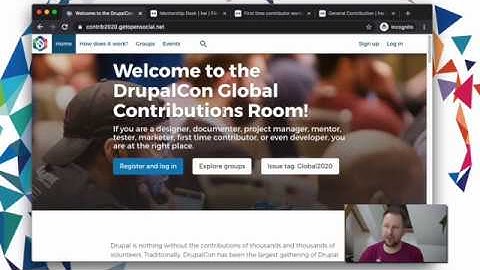 DrupalCon Global 2020 Contribution Platform Overview