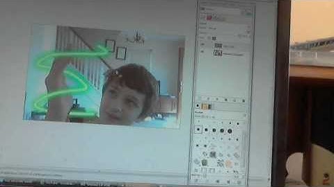 Gimp 2.6-Neon Laser Beam Tutorial