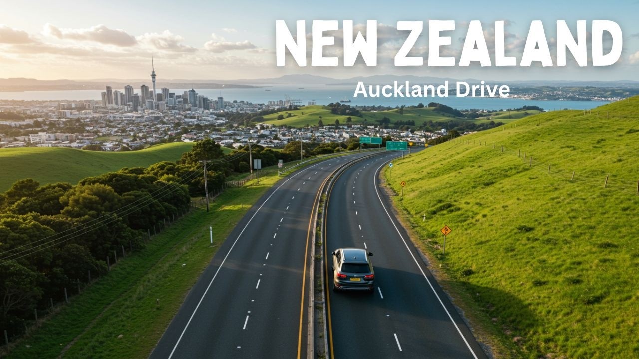 A Relaxing Drive from East to West Auckland | Panmure to Riverhead POV in 4K