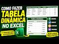 COMO FAZER TABELA DINÂMICA NO EXCEL
