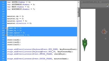 Creating a "Monster Traffic" video game with ActionScript 3.0
