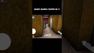 Granny&amp;Grandpa ne mujhe trap kar diya😱Escape impossible! #minecraft #shortsfeed #viralshorts #shorts