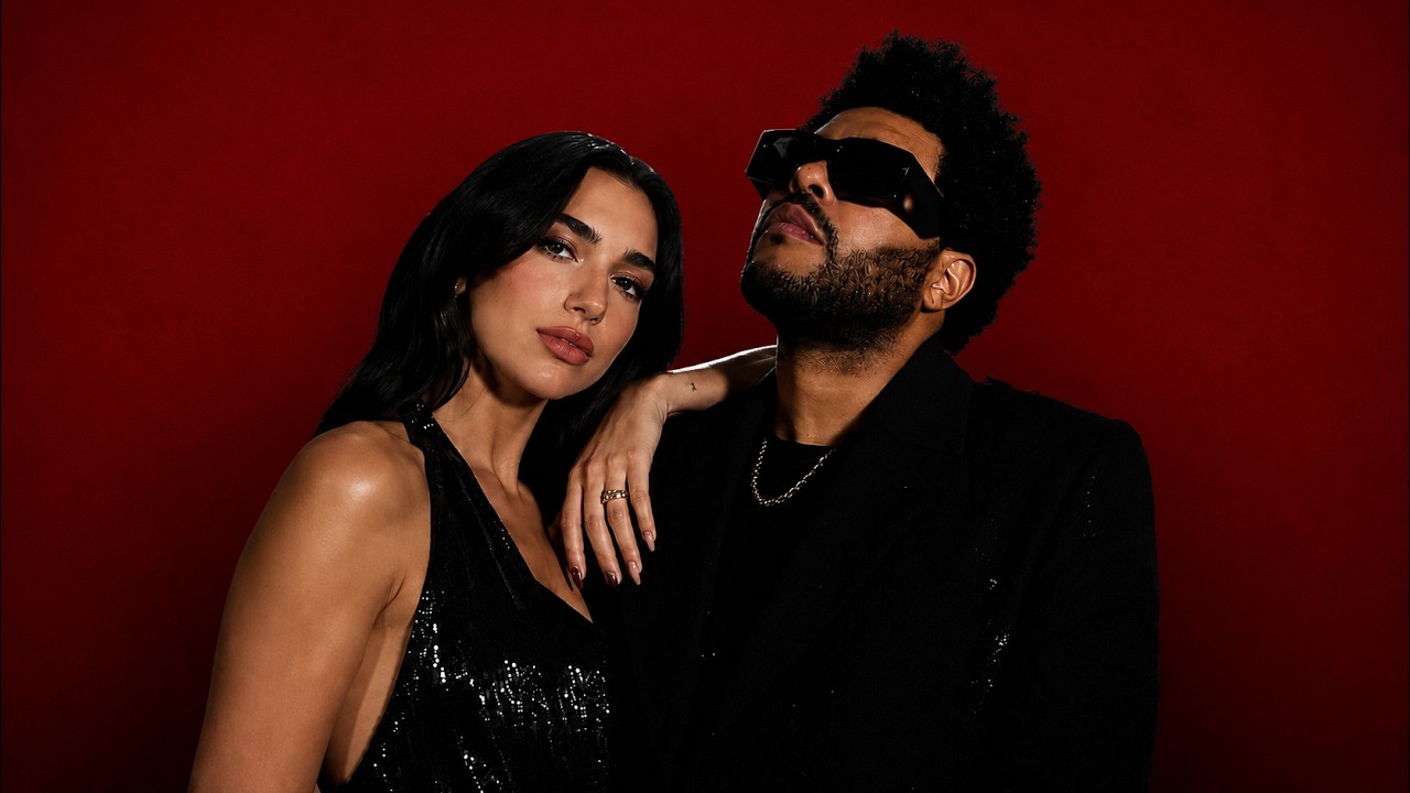 The Weeknd ft. Dua Lipa – Heartbeat In The Dark (Official Lyric Video)