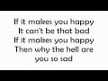 Sheryl Crow - If It Makes You Happy (Lyrics)