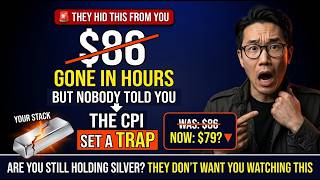 Silver Just Crashed From $86 — This Isn't What You Think CPI Trap Exposed