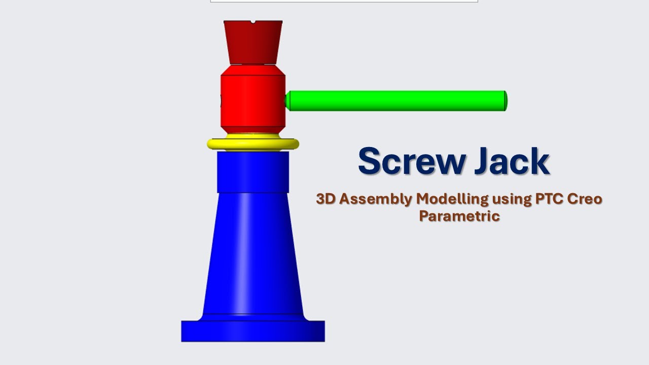 3d Assembly Modelling of Screw Jack - YouTube