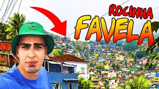 Inside Brazil's Most Biggest/Dangerous Favela (ROCINHA FAVELA) Rio de Janeiro 🇧🇷