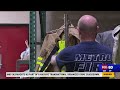 Firefighters decontaminate gear after busy holiday weekend