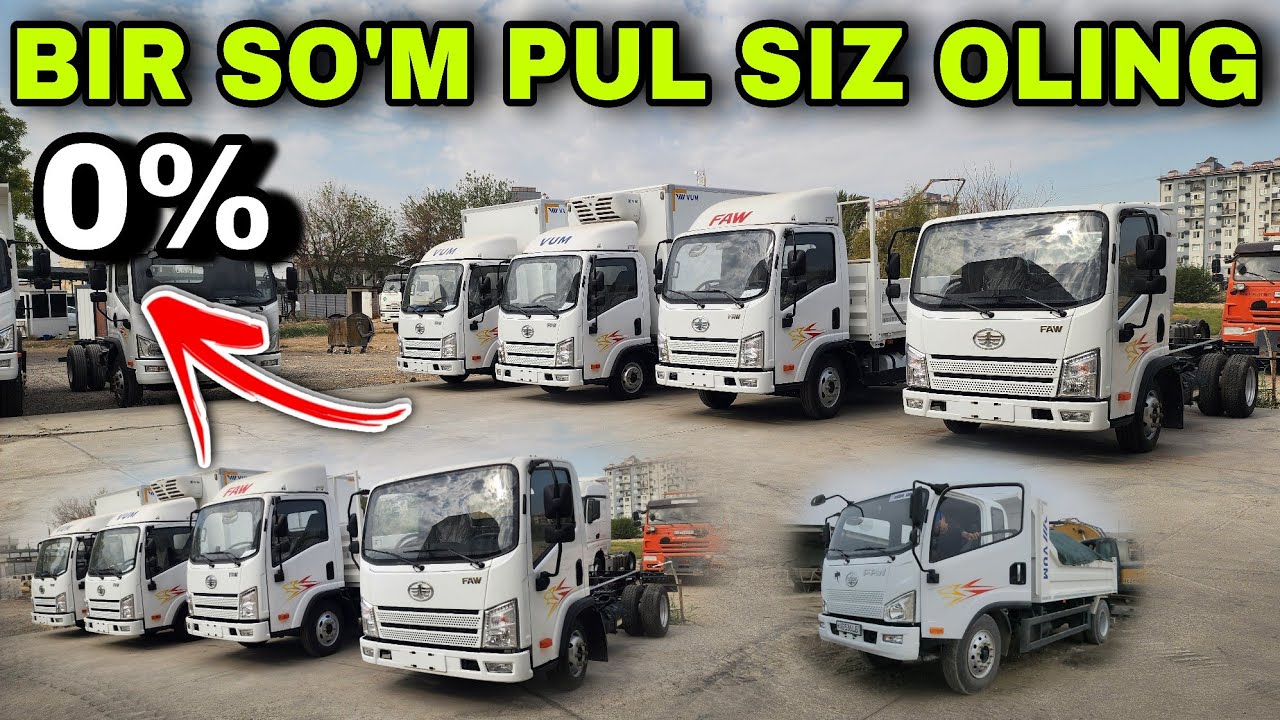 12 OKTABR 0% BOSHLANGICH TOLOV SIZ FAW SOMOSVAL TENTLI FURGON XARIT QILING