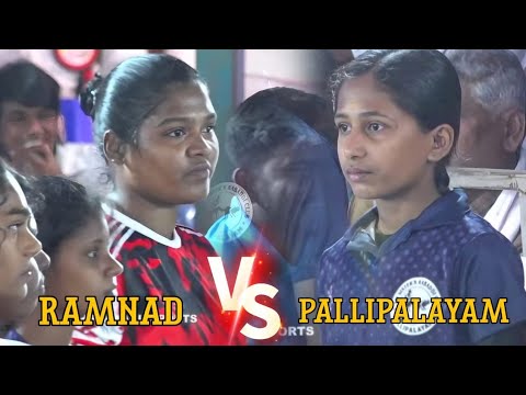 KNOCKOUT || RAMNAD VS PALLIPALAYAM || SAALAIGRAMAM WOMENS KABADDI MATCH 2025