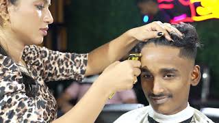 Handsome SCHOOL BOYS HAIRCUT BY LADY BARBER | HAIR CUTTING | MISS BARBER