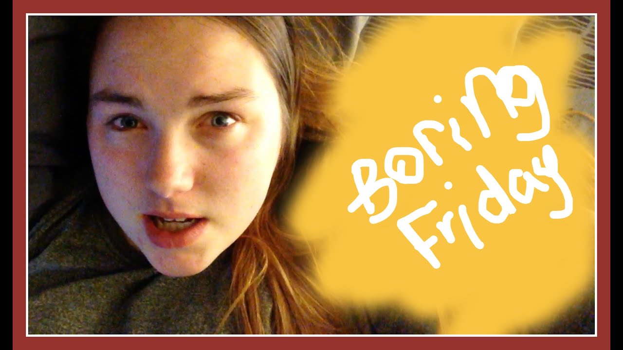 BORING FRIDAY // Vlogmas Day 12 // AboutAli - YouTube