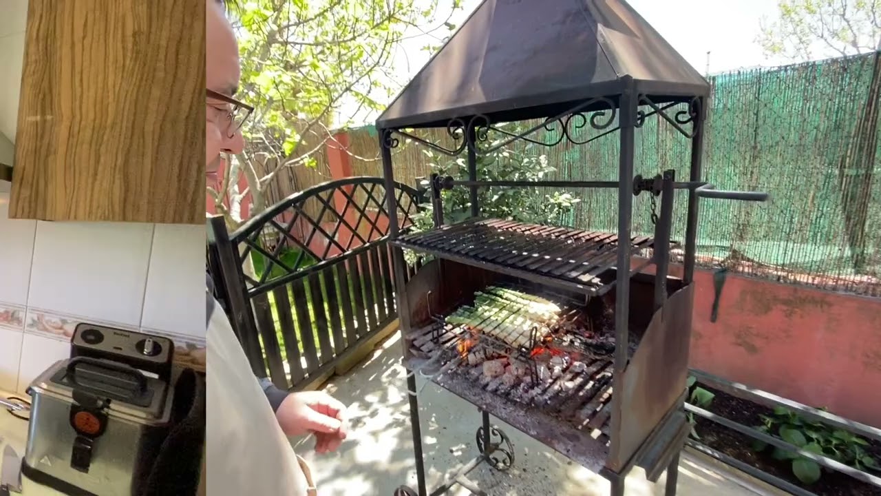 Calsots con salsa romesco