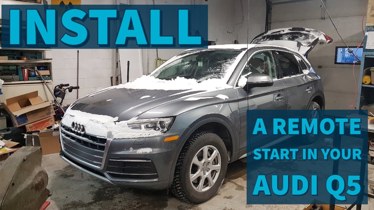 Audi Q5 Remote Starter Installation - YouTube