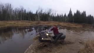 2016 Yamaha Grizzly Test in Mud