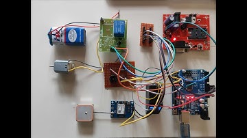 Vehicle Theft Detection And Locking System - Project