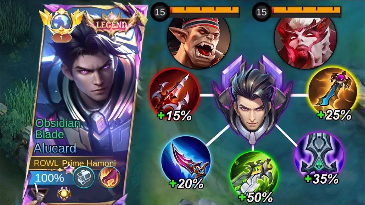 TOP GLOBAL NO.1 ALUCARD USE THIS BUILD!!! ONE HIT MOD!!?☠️💯(try this build is strong)