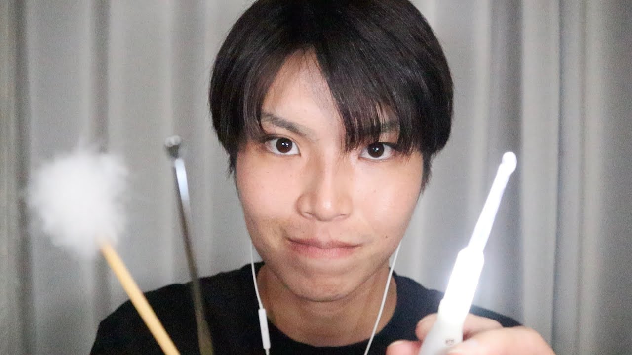 【ASMR】最高に眠れる！カメラに直接する耳かき👂💤【SUB】The ultimate sleep aid! Ear cleaning directly into the Camera