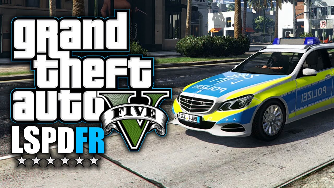 Gta 5 Lspdfr Deutsch Ein Mercedes Als Dienstwagen Polizei Mod Youtube