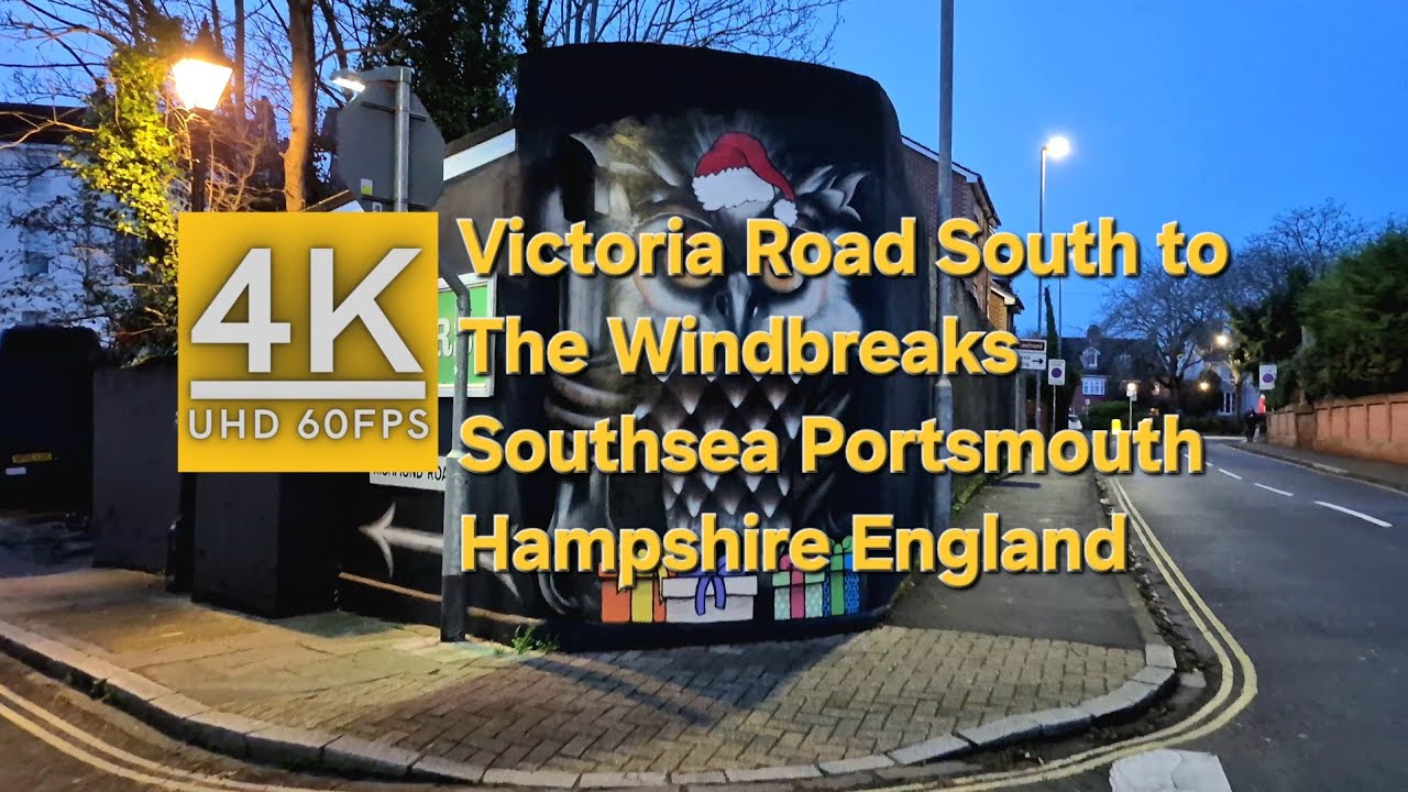 Morning POV Walk | Victoria Road South to The Windbreaks | Southsea Portsmouth UK | December 2025