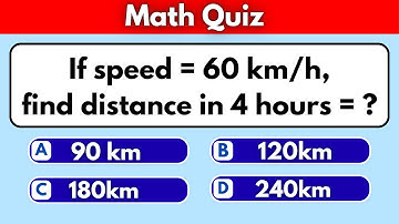 "🚀 Wiskundequiz die je hersenen breekt! Alleen slimme geesten slagen ✅ | Probeer het nu" | Wiskun...