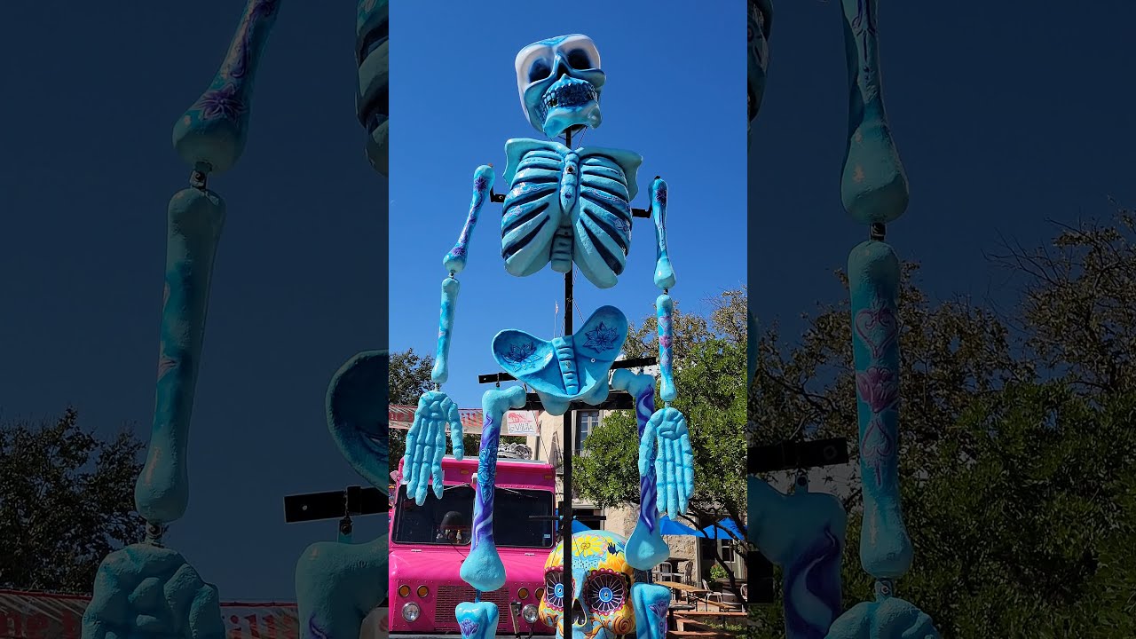 20ft Skeletons #shorts
