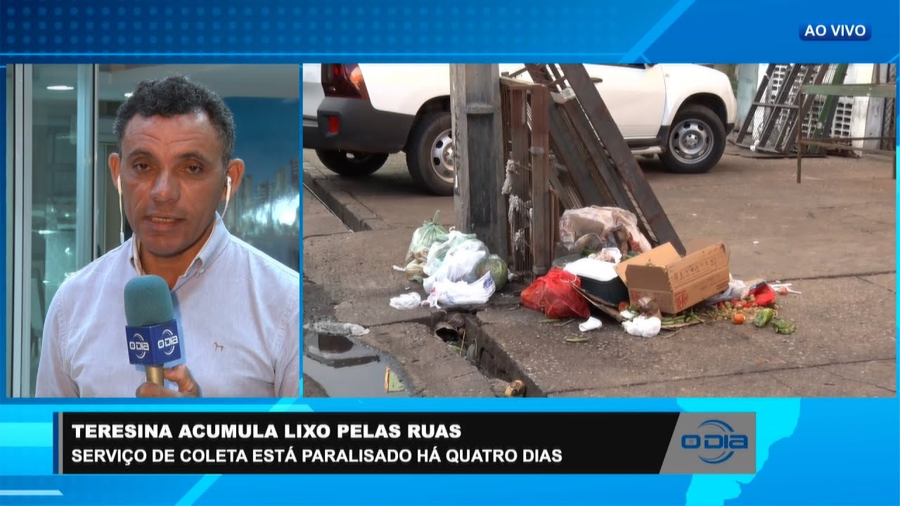 Serviço de coleta de lixo está paralisado em Teresina há quatro dias 15 05 2023