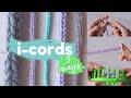 5 Ways To Make An I-Cord - Knit, Crochet, and Loom Knit!