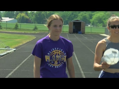 Blissfield's June Miller ready for historic moment at MHSAA state track meet