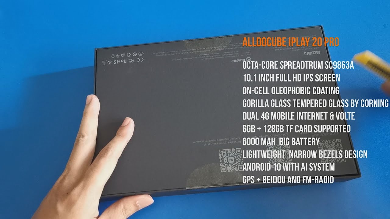 Alldocube iPlay 20 Pro Unboxing - YouTube