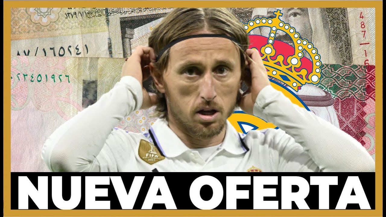 🚨MODRIC RECIBE una NUEVA OFERTA de ARABIA (80+20) y medita ACEPTARLA y ...