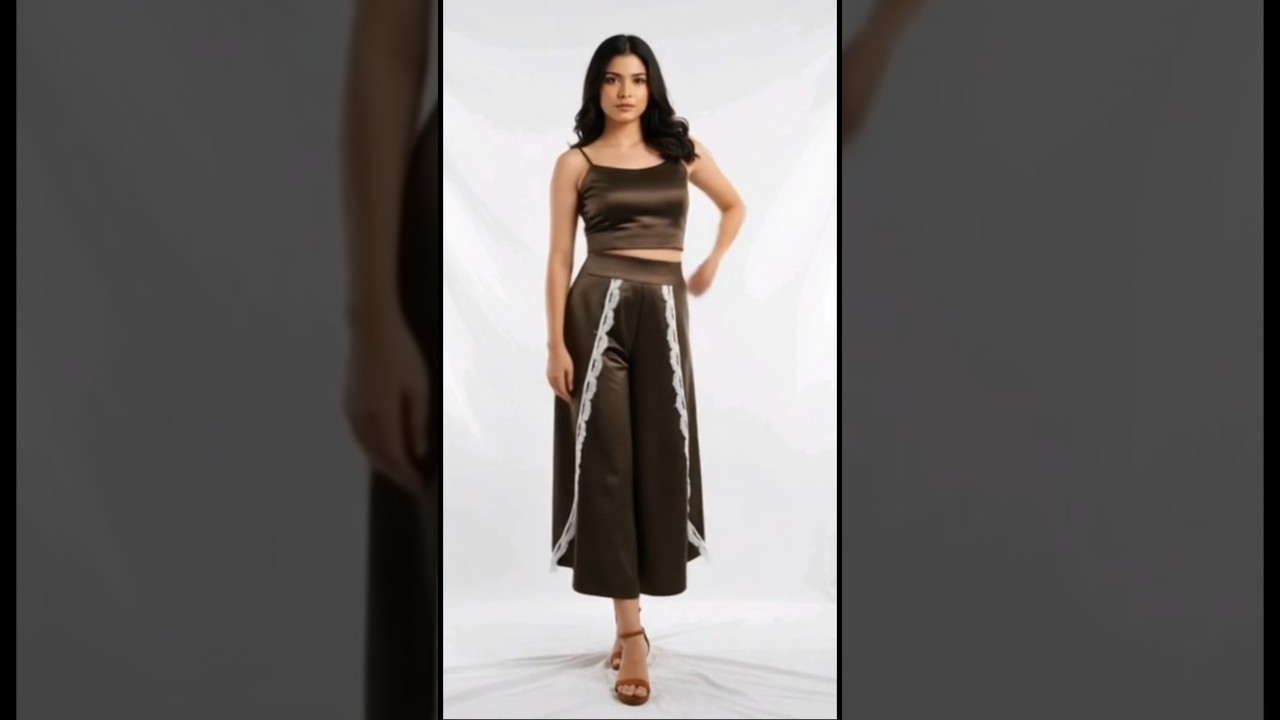 "Stylish Palazzo Pants Design | New Trendy Women’s Wear 2025 | Noor Fashion"