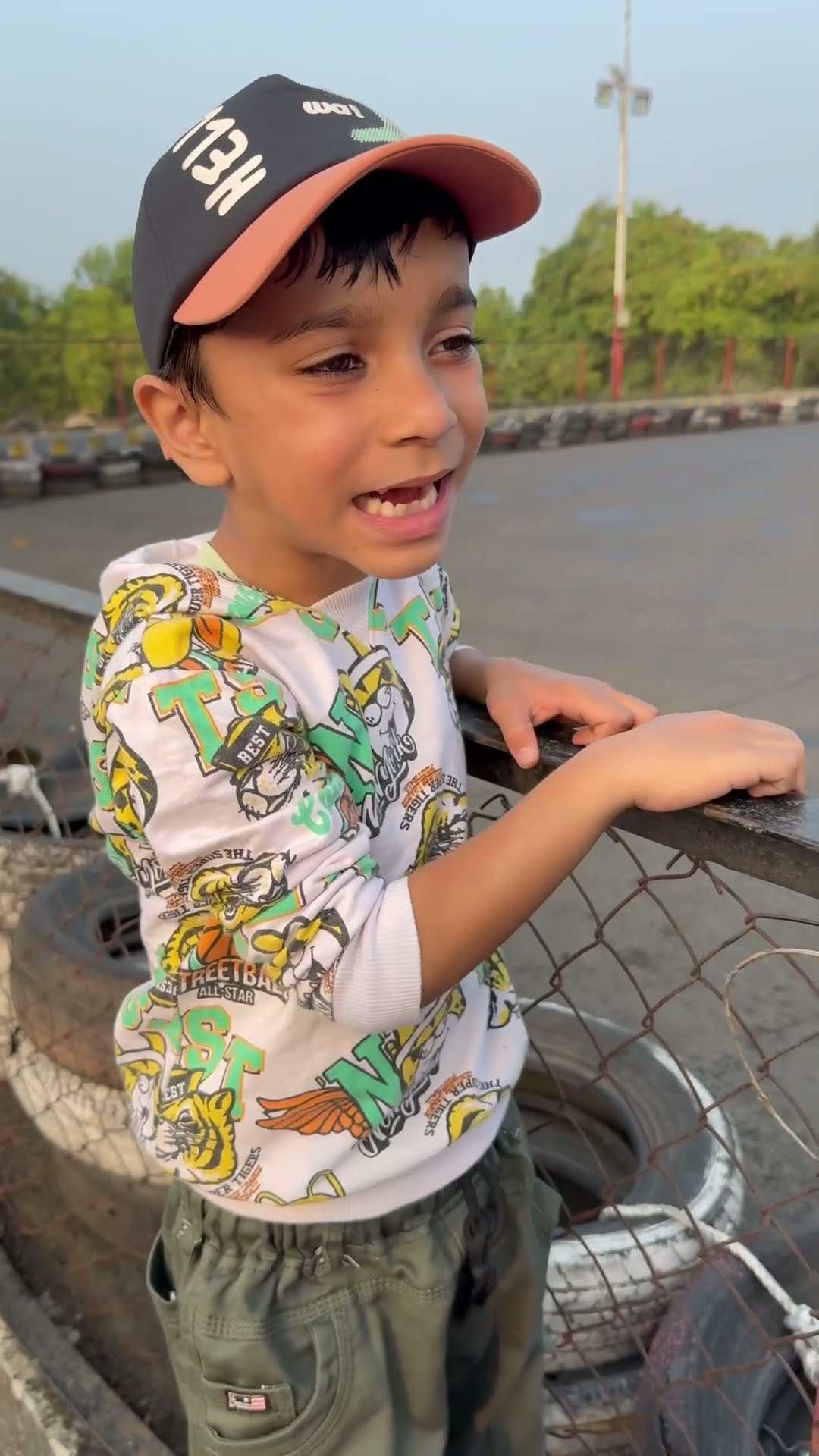 Duggu ne papa ke sath ki gokarting ?️?️ #shorts