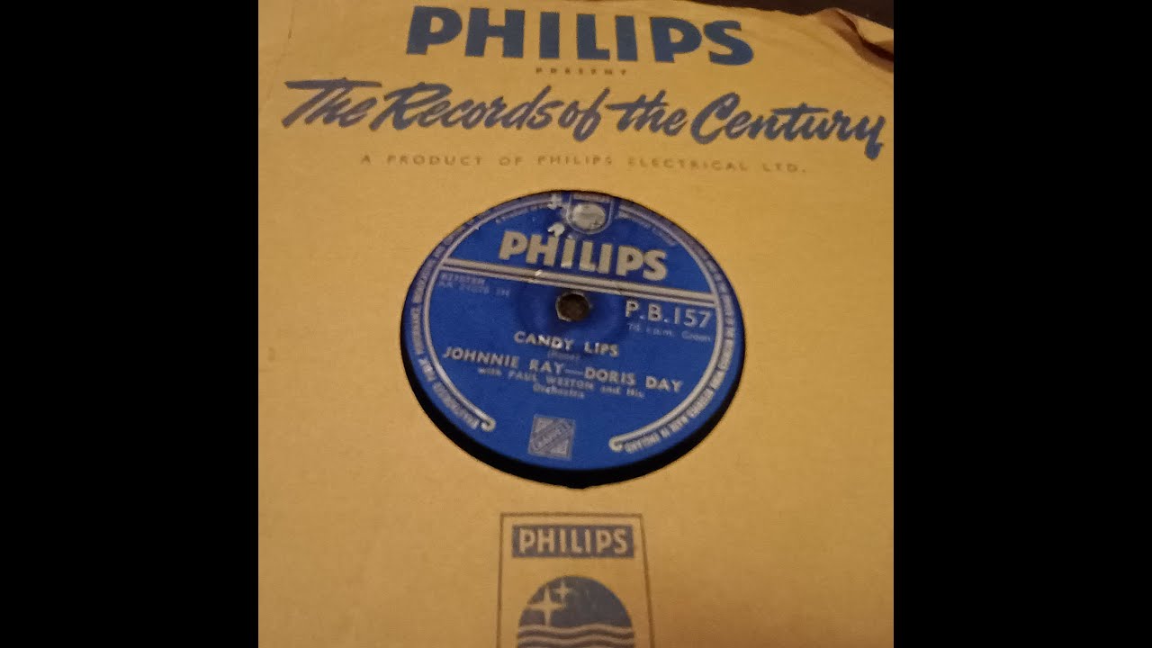 Candy Lips Johnnie Ray Doris Day 78rpm YouTube