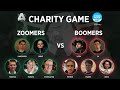 Bulldog And Arch Cast ZOOMERS vs BOOMERS Charity Game