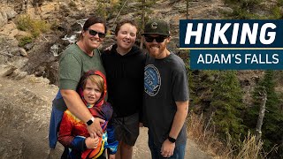 Hiking Adams Falls in Rocky Mountain National Park @ChadwickFamilyFilms