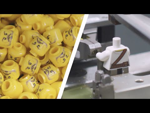 LEGO Minifigürleri Nasıl Yapılır? |Kamera Arkası LEGO Fabrikası