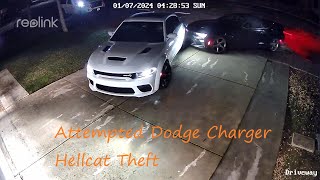 Attempted Dodge Charger Hellcat Theft
